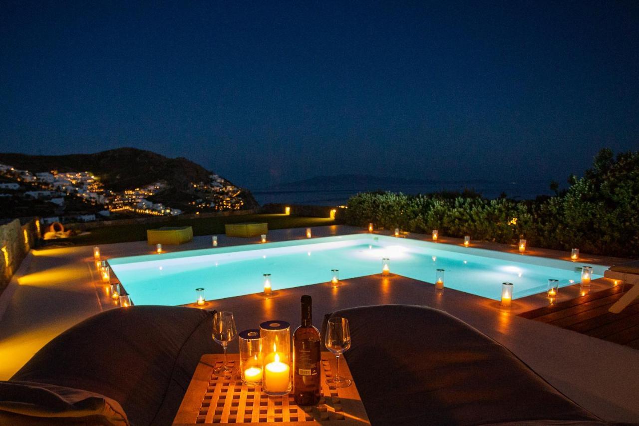 Villa Castalia By Thalassa Residence Mykonos Elia  Eksteriør bilde