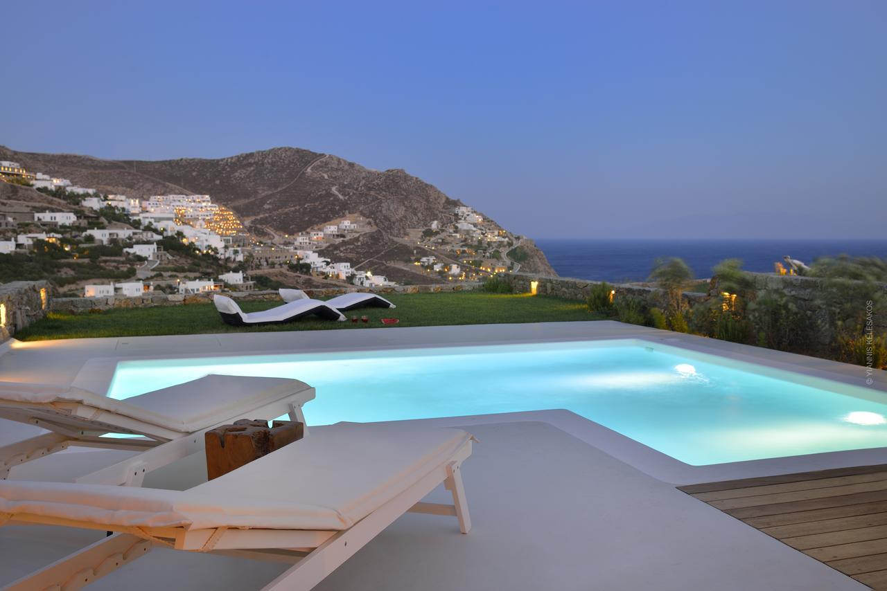 Villa Castalia By Thalassa Residence Mykonos Elia  Eksteriør bilde